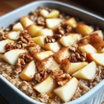 Baked Oatmeal Apfel-Zimt