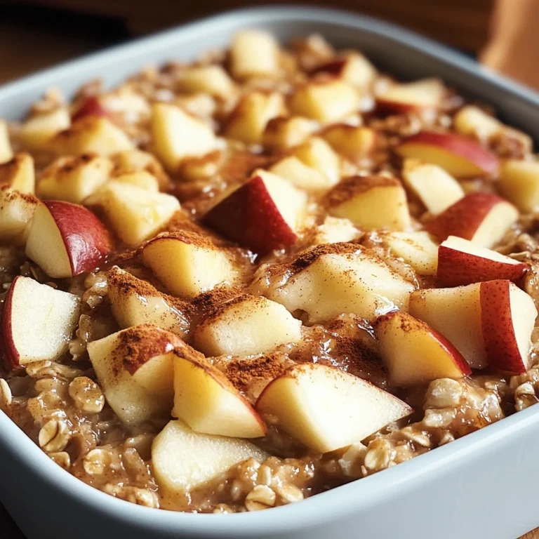 Baked Oatmeal Apfel-Zimt