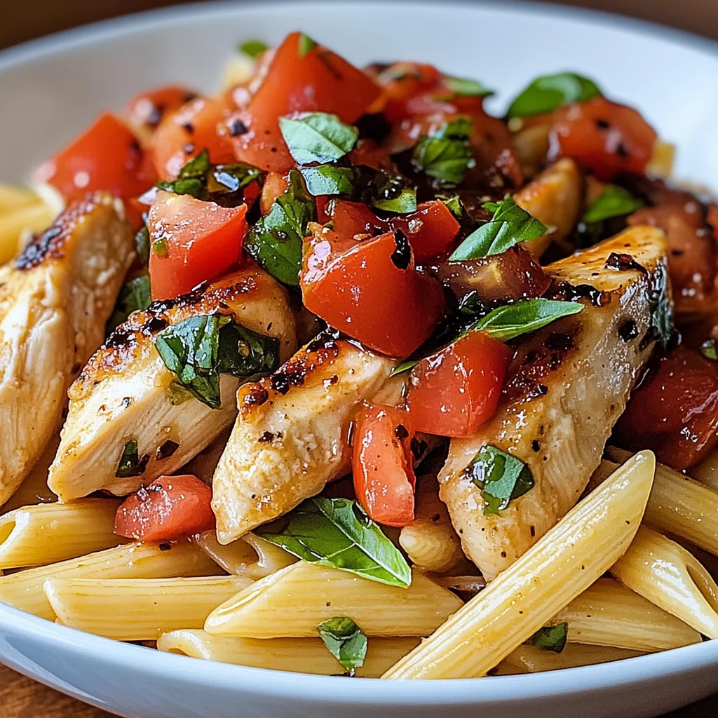 Bruschetta Chicken Pasta