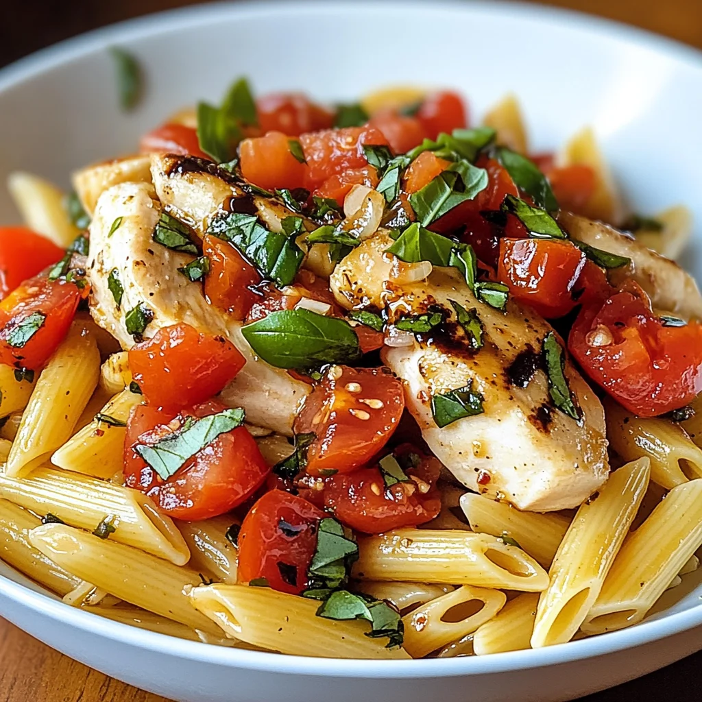Bruschetta Chicken Pasta