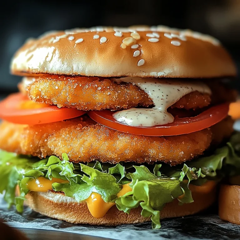 Fischstäbchen-Burger