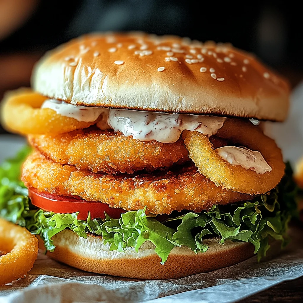 Fischstäbchen-Burger