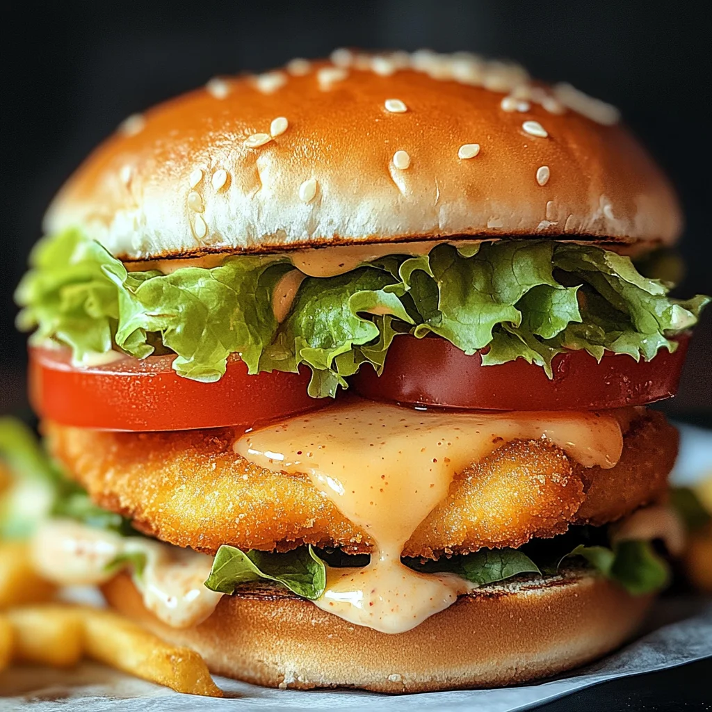 Fischstäbchen-Burger