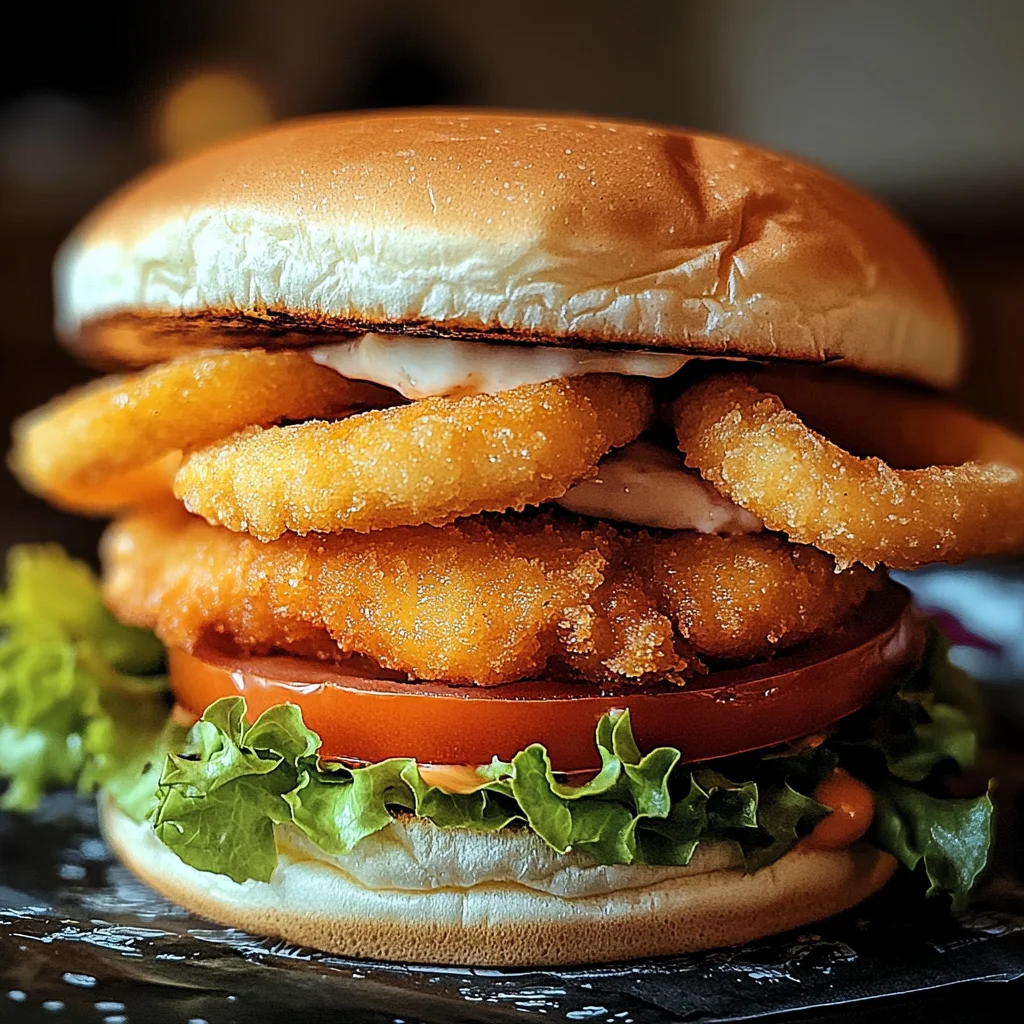 Fischstäbchen-Burger