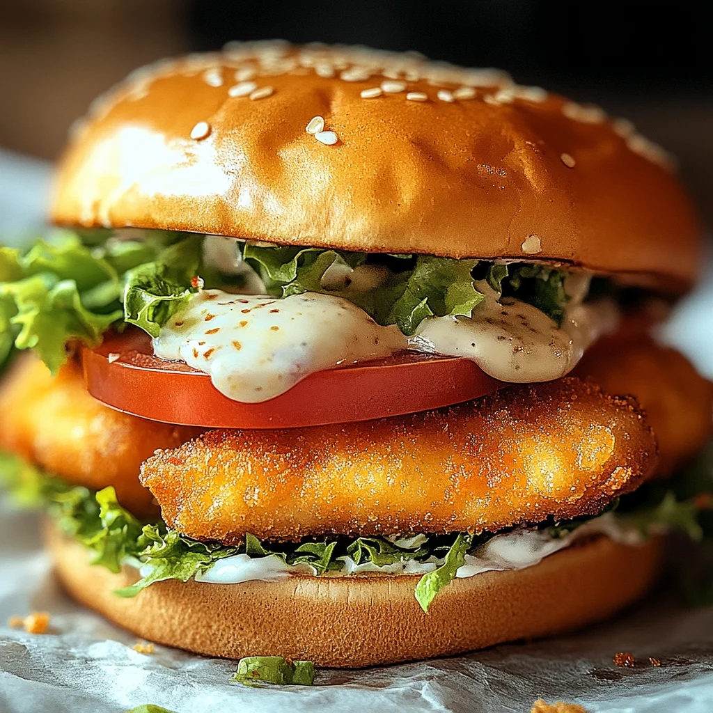Fischstäbchen-Burger