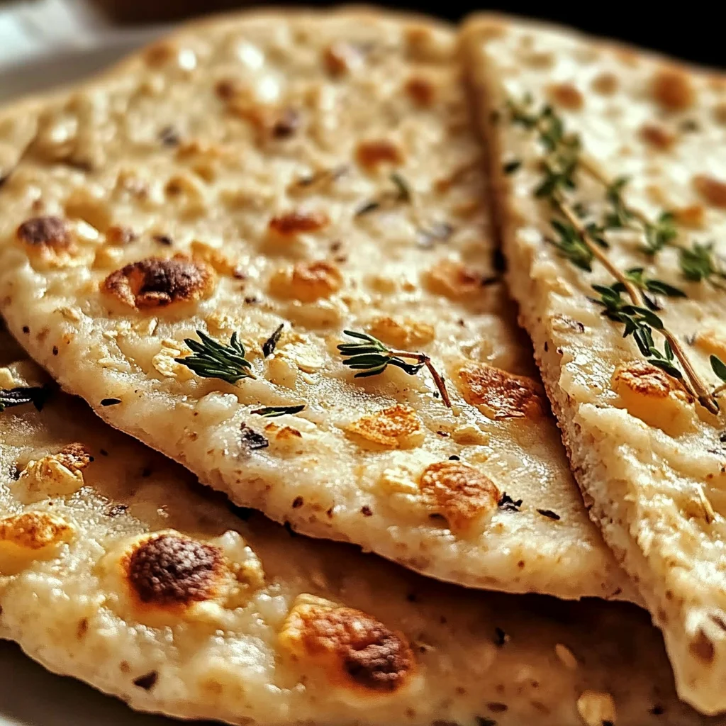 Haferflocken-Joghurt-Fladen: