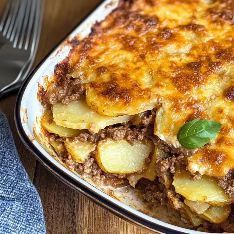 Kartoffel-Hackfleisch Auflauf