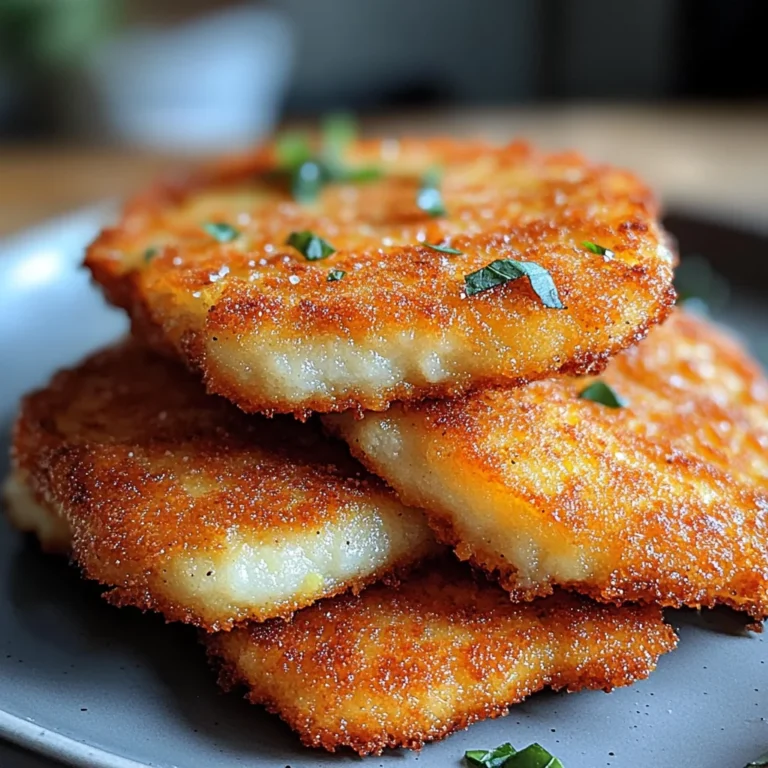 Knuspriges Kohlrabischnitzel