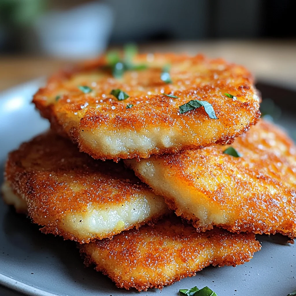 Knuspriges Kohlrabischnitzel