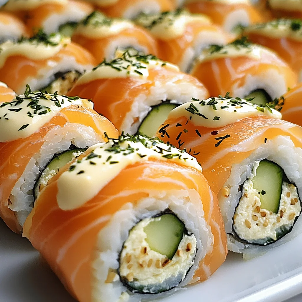 Lachs-Frischkäse-Röllchen