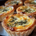 Mini-Quiches mit Kräutersahne