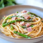 Pasta mit grünem Spargel