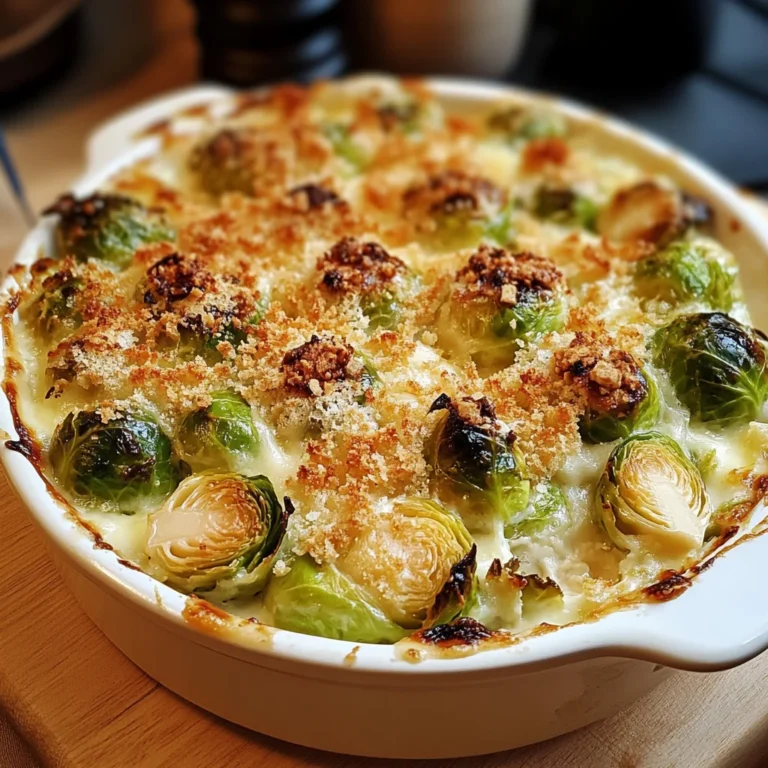 Rosenkohl-Gratin