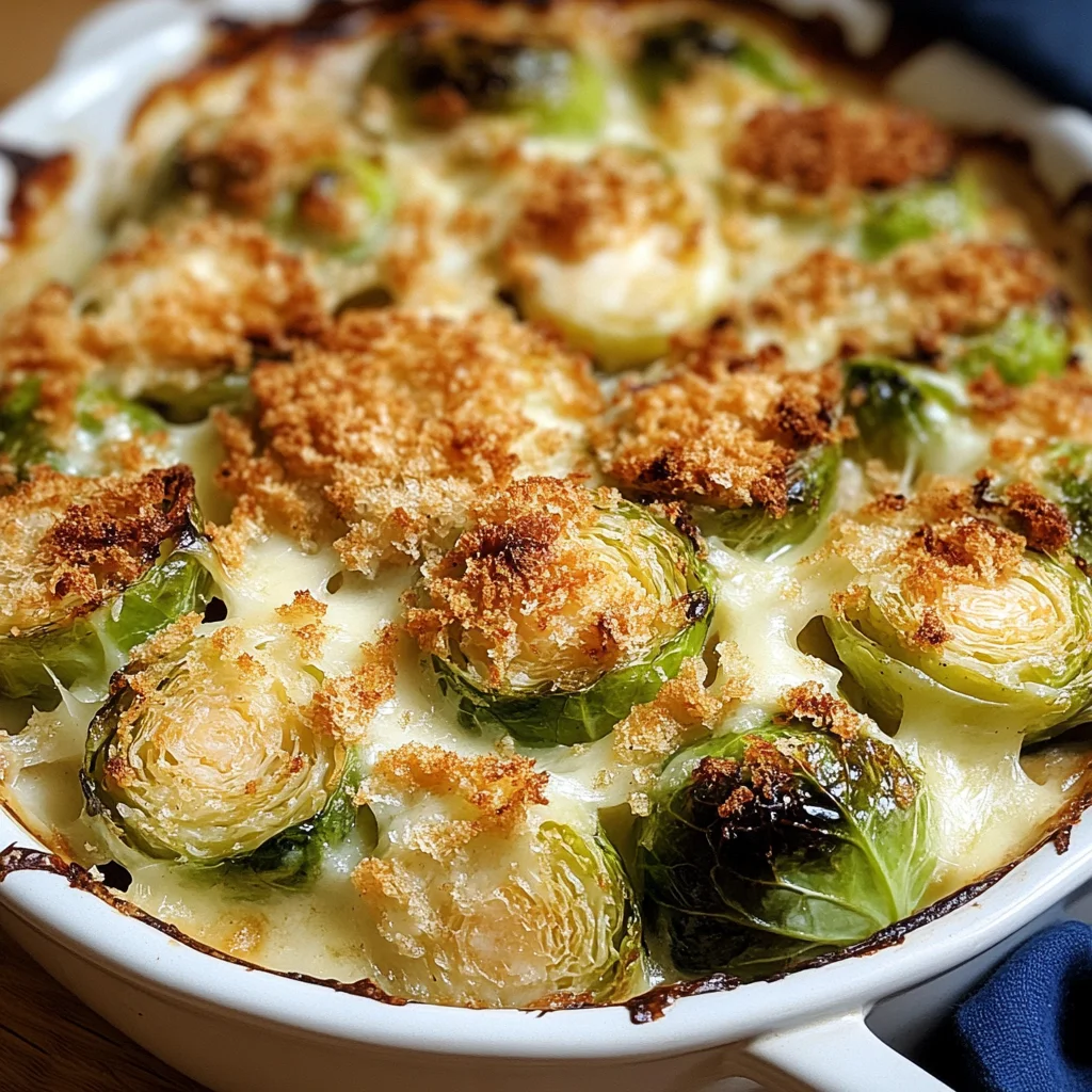Rosenkohl-Gratin
