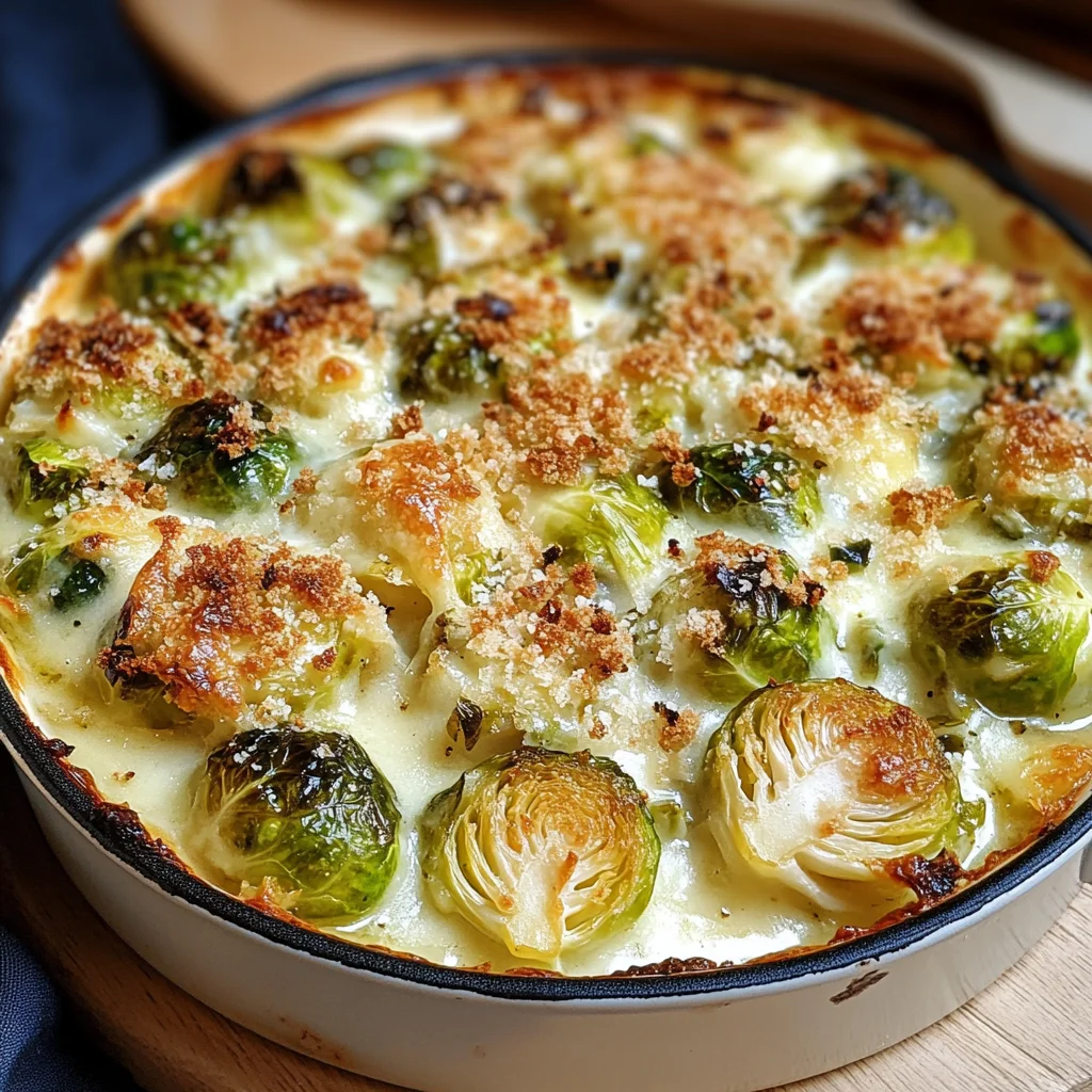 Rosenkohl-Gratin