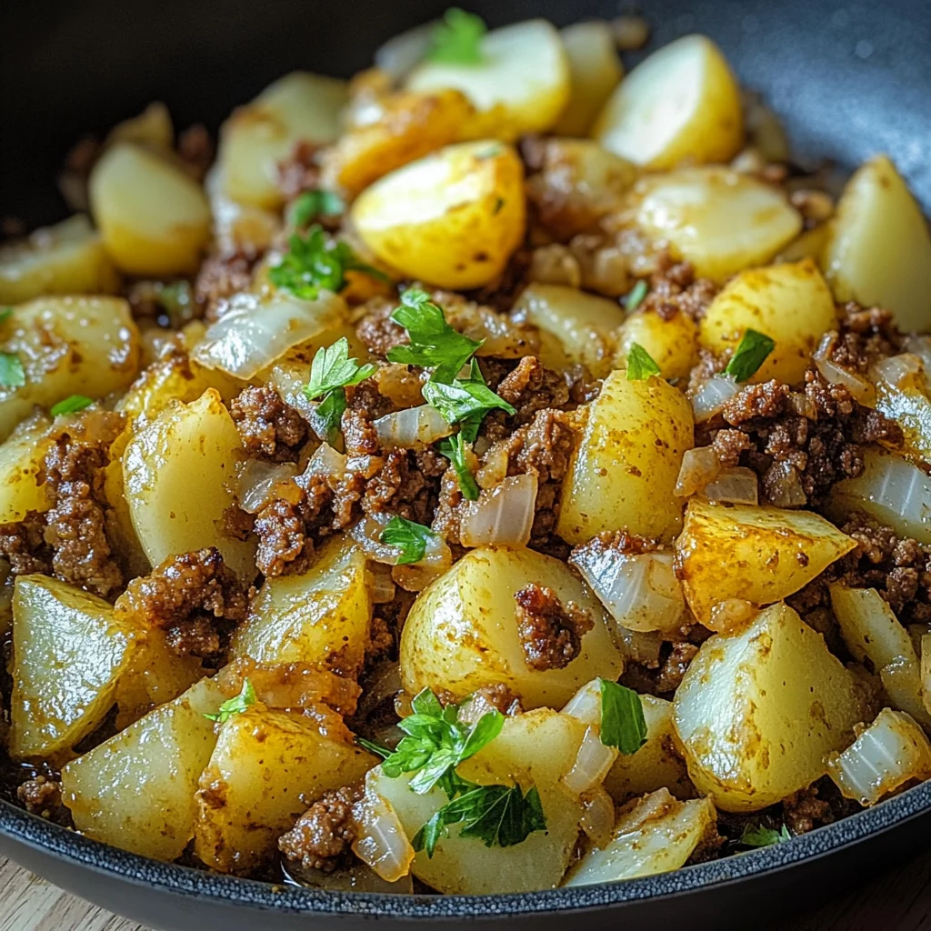 Spitzkohl-Kartoffel-Pfanne