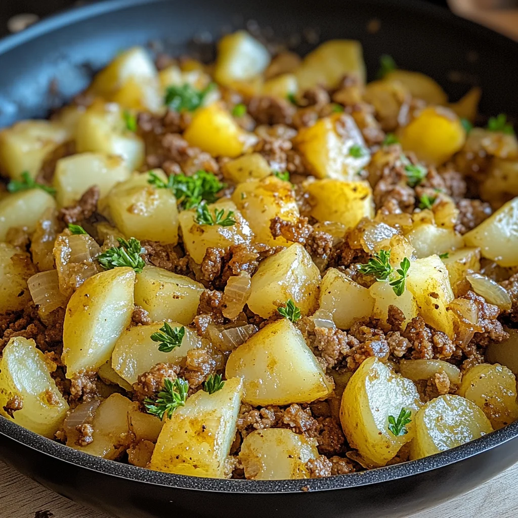 Spitzkohl-Kartoffel-Pfanne