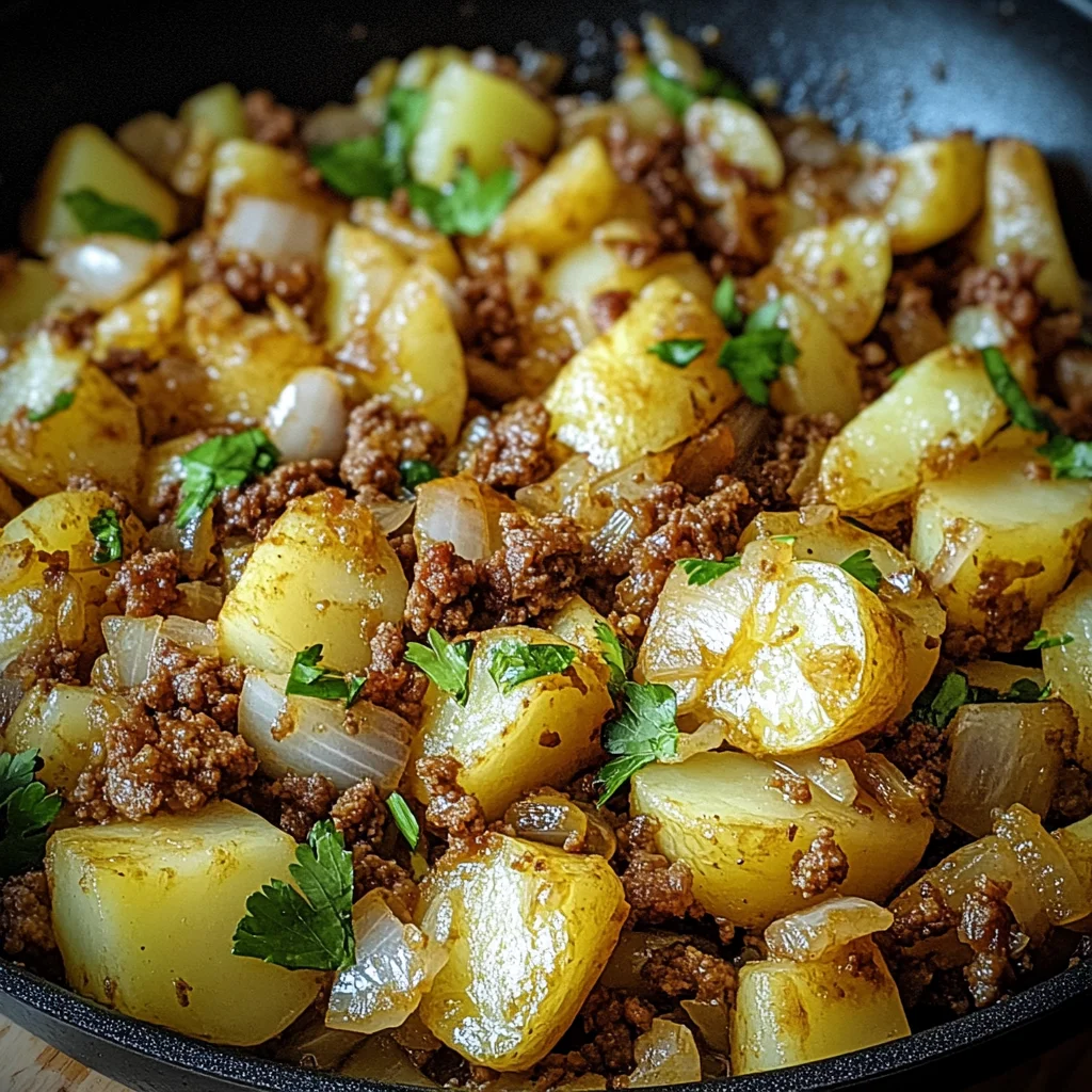 Spitzkohl-Kartoffel-Pfanne