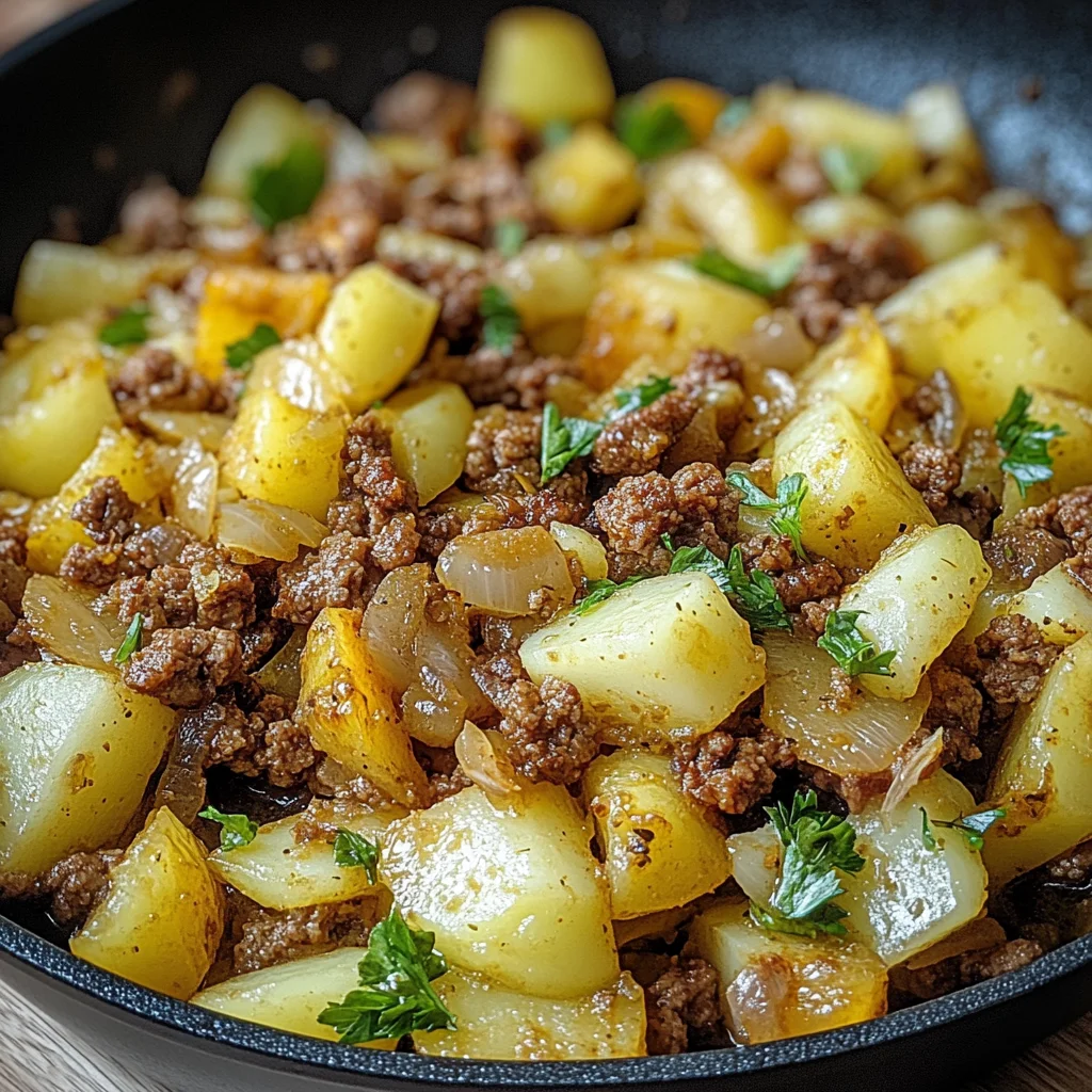 Spitzkohl-Kartoffel-Pfanne