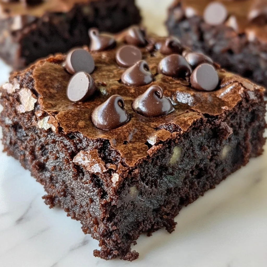 Vegane Zucchini Brownies