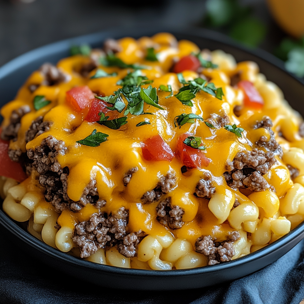 Unwiderstehlicher Cheeseburger-Auflauf für jede Gelegenheit