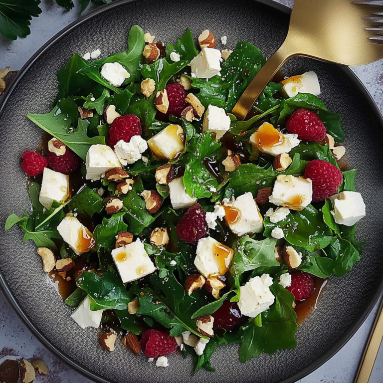 Verführerischer Granatapfel-Salat mit Feta & Honig-Dressing