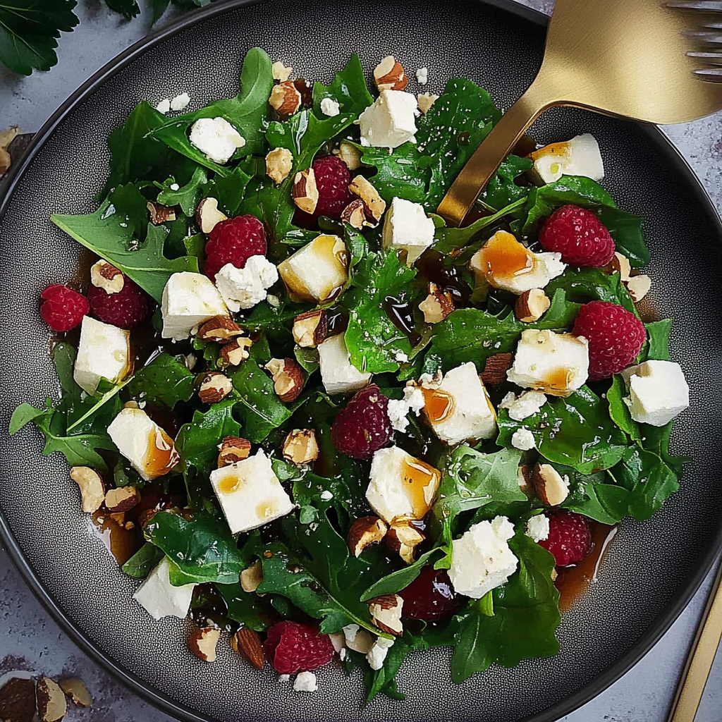 Verführerischer Granatapfel-Salat mit Feta & Honig-Dressing
