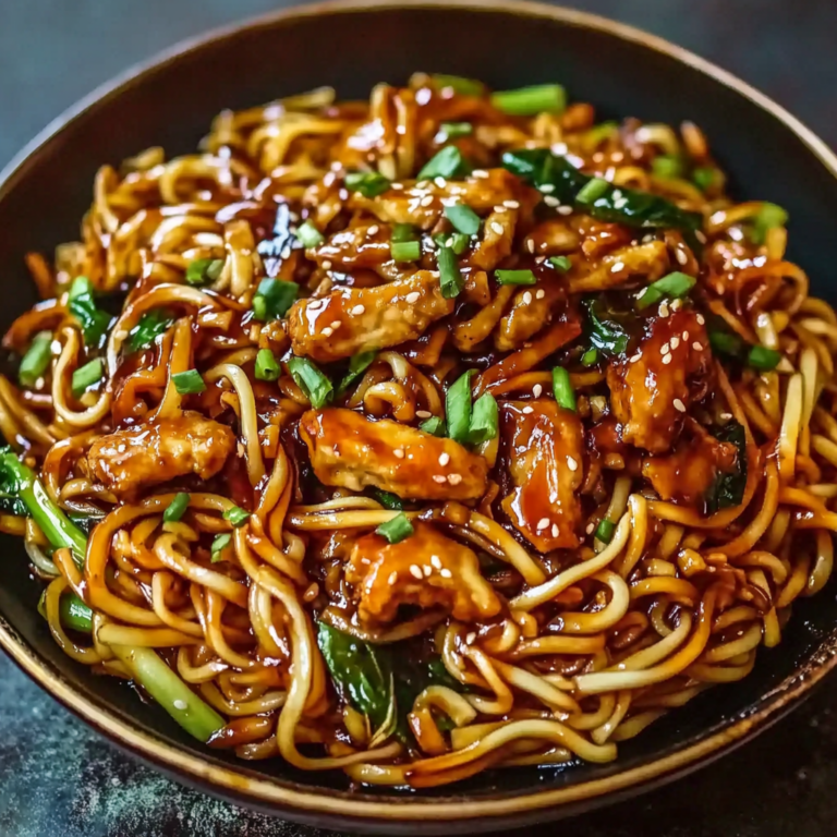 Hähnchen-Teriyaki-Nudeln – Schnell & Aromatisch Genießen