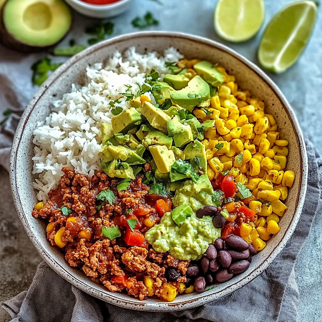 Taco Reis Bowl: Einfaches & Leckeres Rezept für jeden!