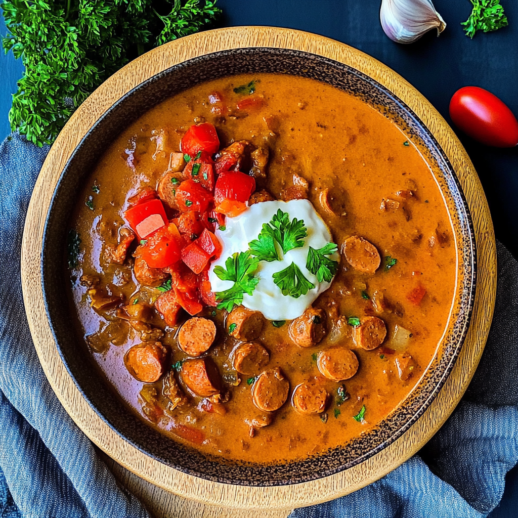 Schnelles Würstchen Gulasch: Einfaches Rezept für die Fam…