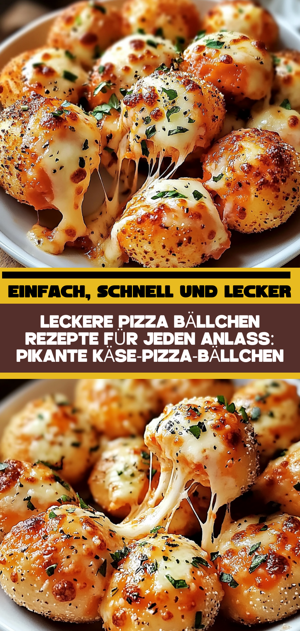 Leckere Pizza Bällchen Rezepte für jeden Anlass