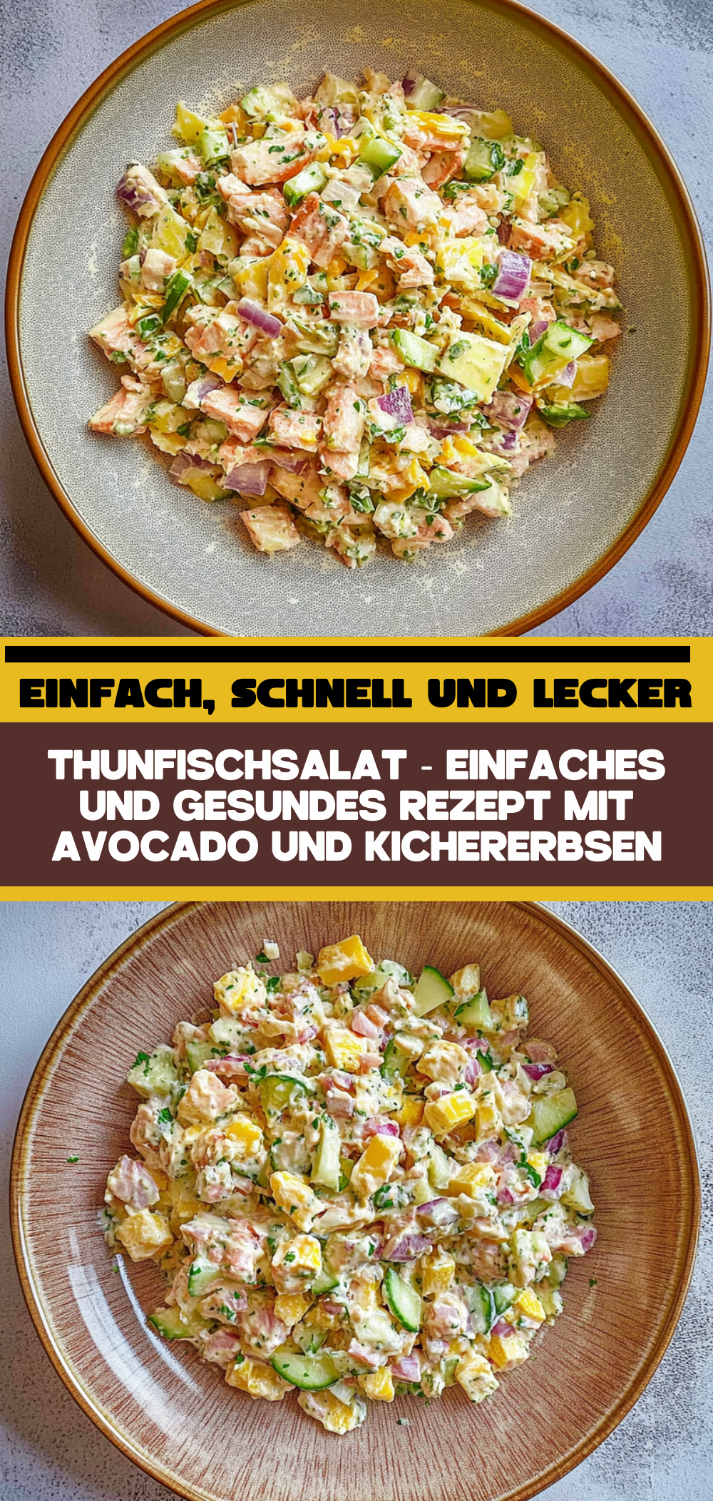 Thunfischsalat - Einfaches und gesundes Rezept