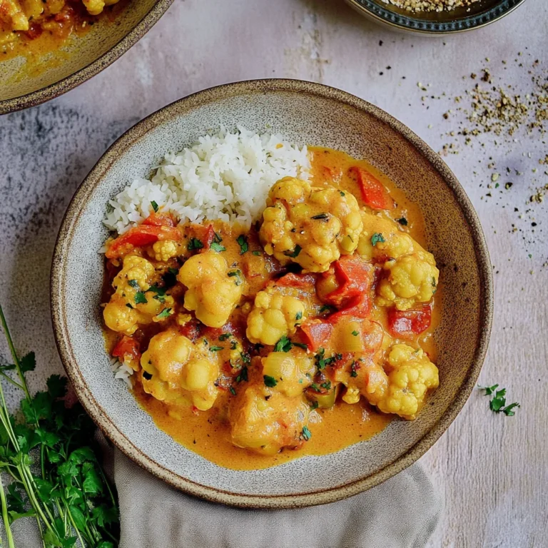 Blumenkohl-Curry-Auflauf: Cremig und Aromatisch Genießen