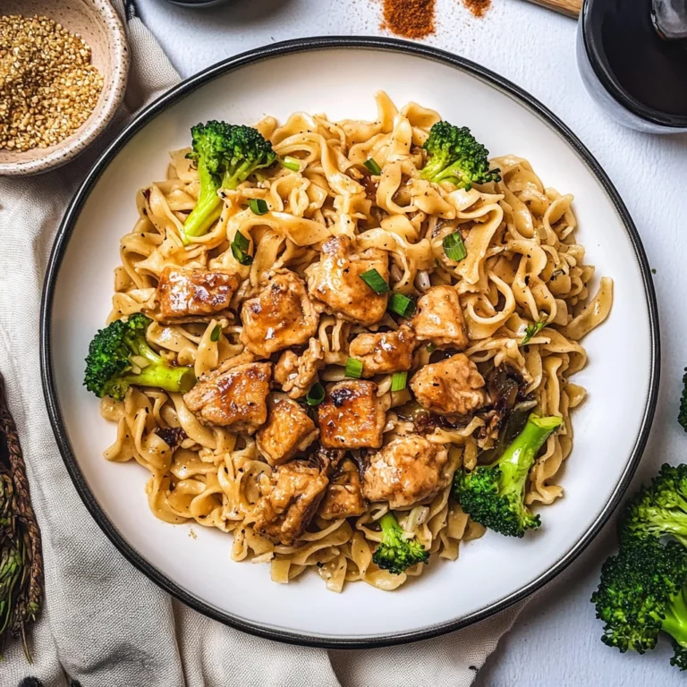 Bratnudeln mit Huhn & Gemüse: Ein Geschmackserlebnis pur