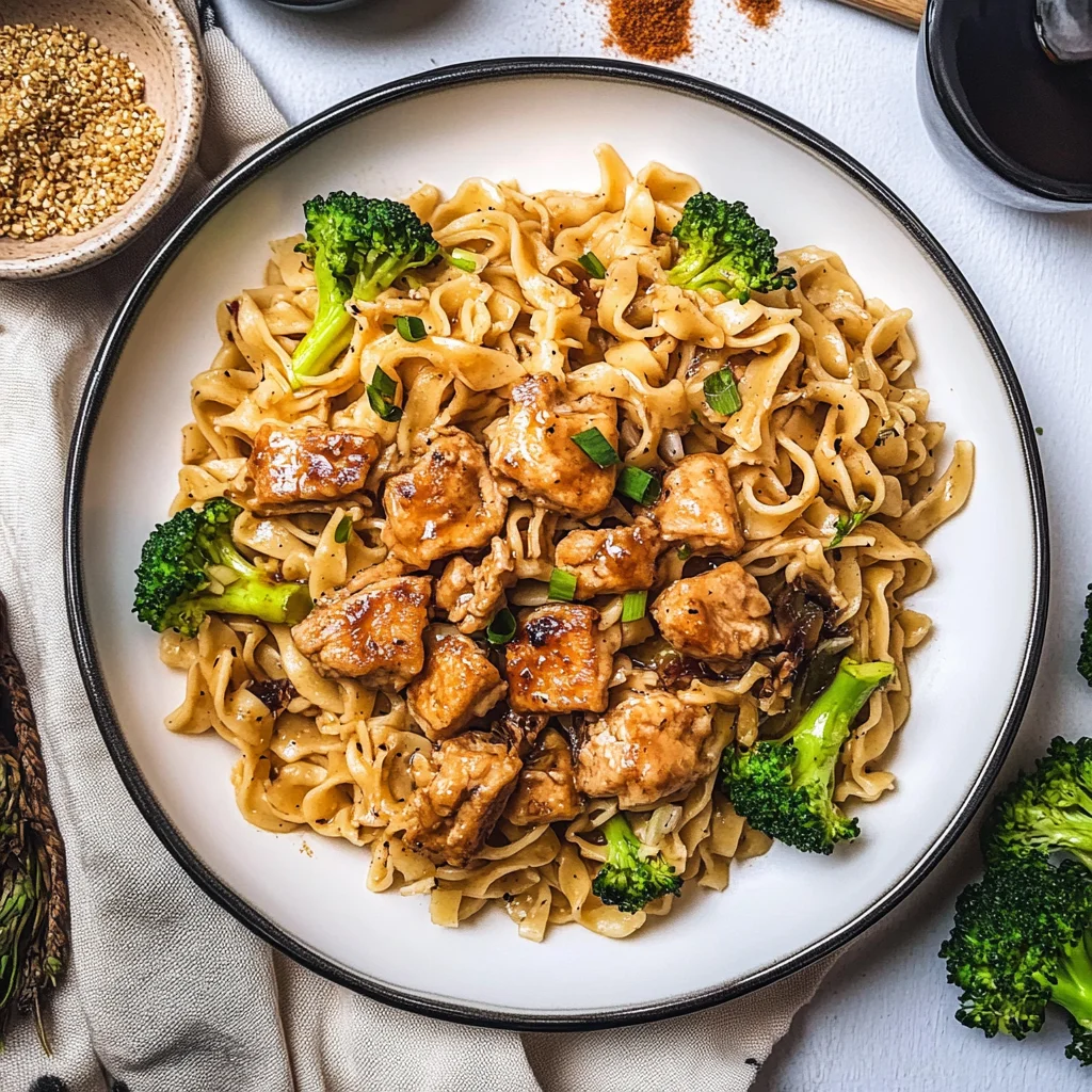 Bratnudeln mit Huhn & Gemüse: Ein Geschmackserlebnis pur