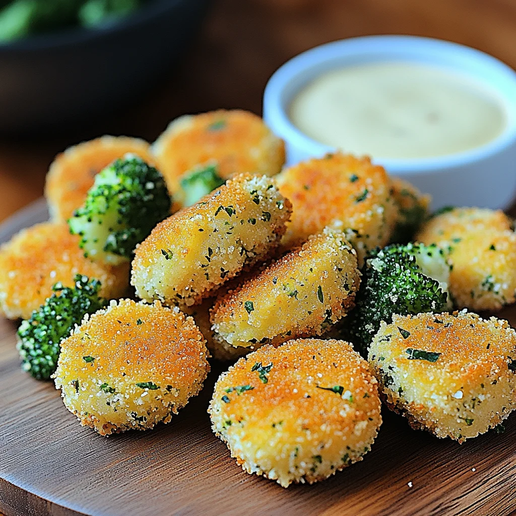 Brokkoli Käse Nuggets: Knusprig und Herzhaft Lecker