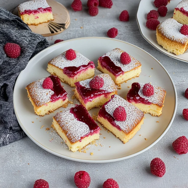 Butterkekskuchen mit Himbeeren: Einfach & richtig lecker