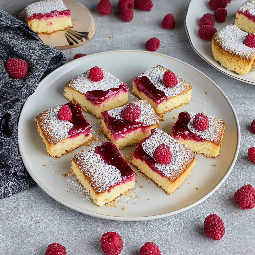 Butterkekskuchen mit Himbeeren: Einfach & richtig lecker