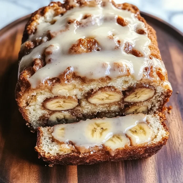 Cinnamon Roll Bananenbrot: Der perfekte Genuss für dich