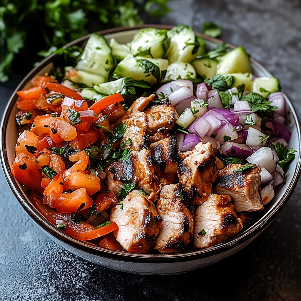 Döner-Bowl mit Hähnchen: Gesund und köstlich genießen