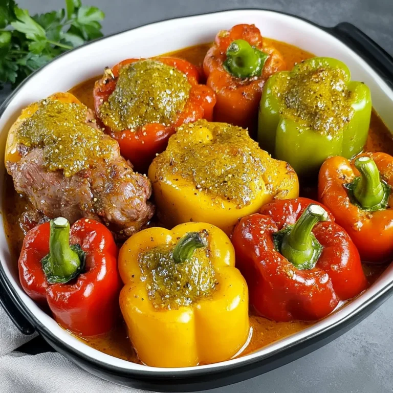 Gefüllte Paprika mit Hackfleisch – so lecker wie beim Fest