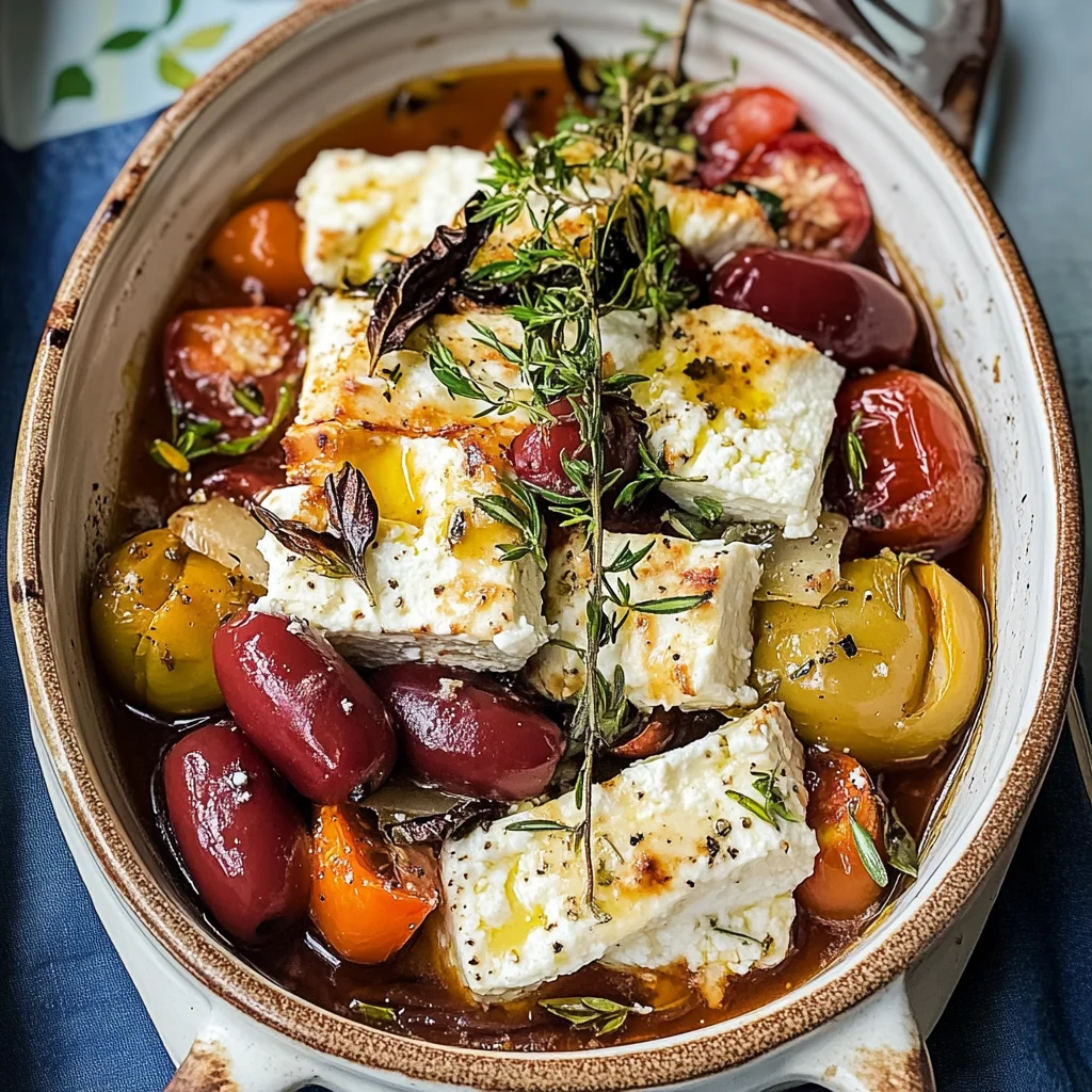 Griechischer Feta Auflauf mit Tomaten: Ein Geschmackserle…