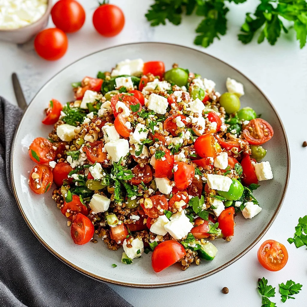 Linsensalat mit Feta: Köstlich in nur 15 Minuten!