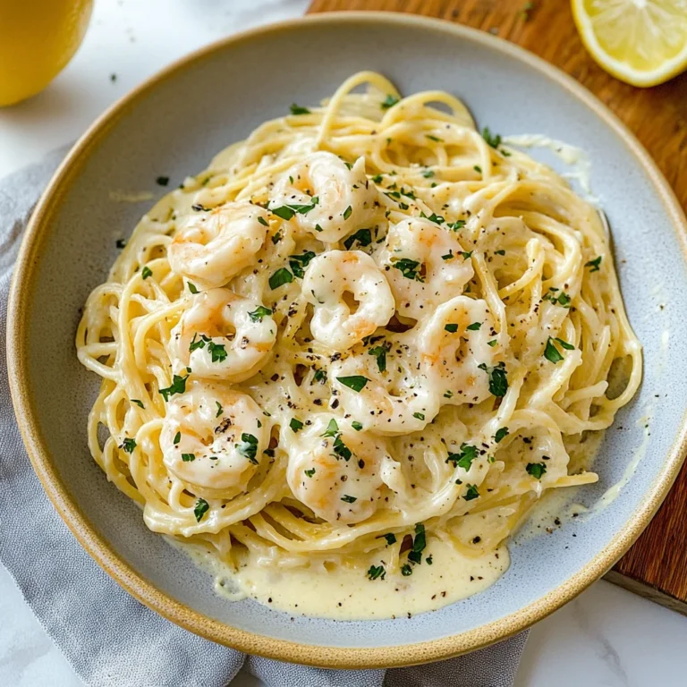 Spaghetti mit Garnelen: Cremiger Genuss für Feinschmecker