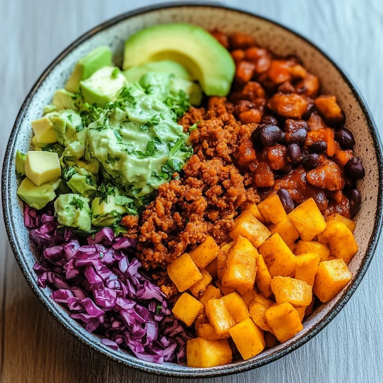 Süßkartoffel Burrito Bowl: Herzhaft und voller Geschmack