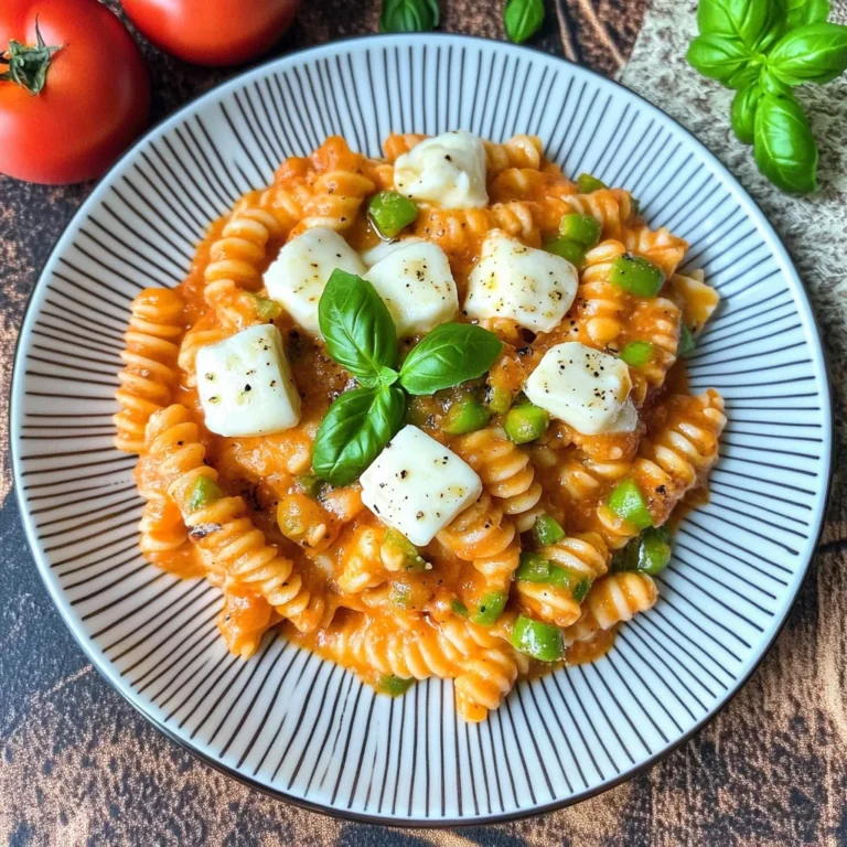 Tomate Mozzarella Soße: Frisch und einfach gemacht