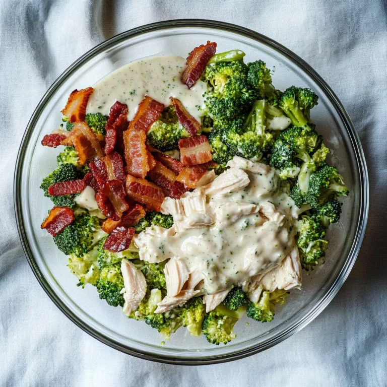 Bacon Broccoli and Ranch Chicken Salad: Ein Geschmackstraum