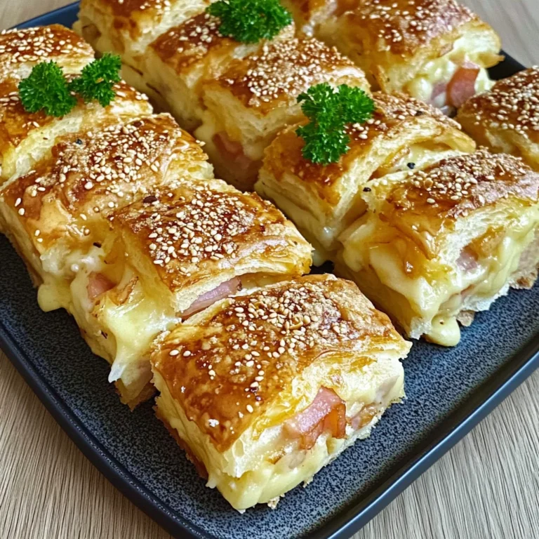 Blätterteig-Puten-Käse-Snacks: 30-Minuten-Wunder!