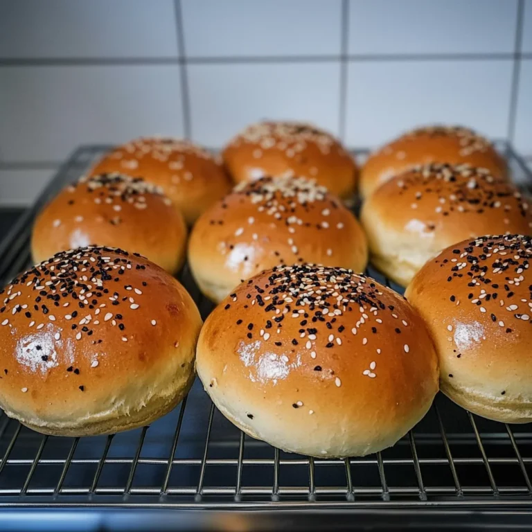 Burger Buns Rezept: Himmlisch weiche Brioche-Brötchen sel…