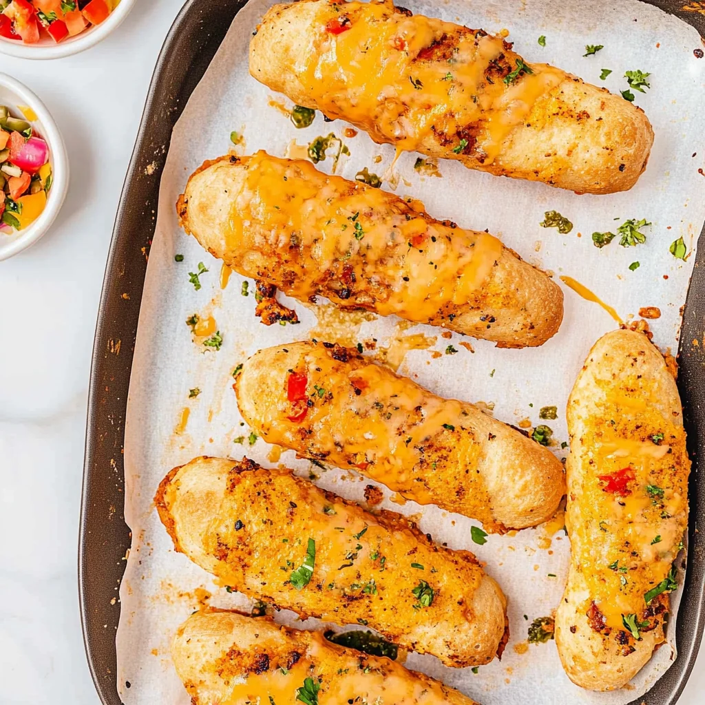 Cheesy Taco Sticks: Der unwiderstehliche Snack für jeden …
